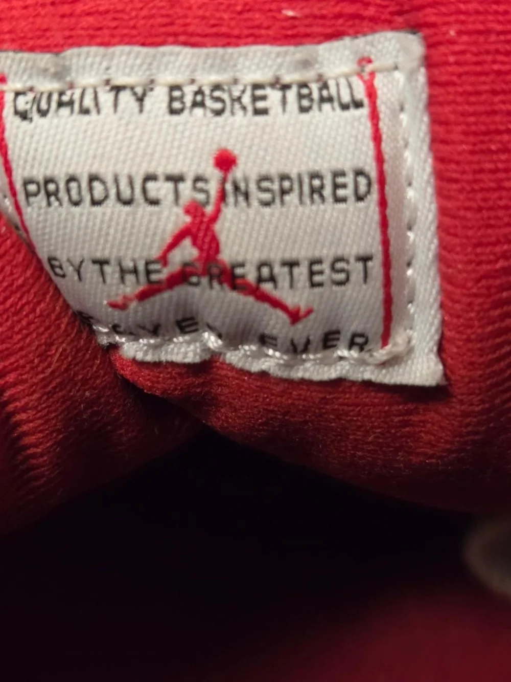 Jordan Air Jordan 11 White/Red  Colorblock High Top Lace-Up Sneaker Size 8